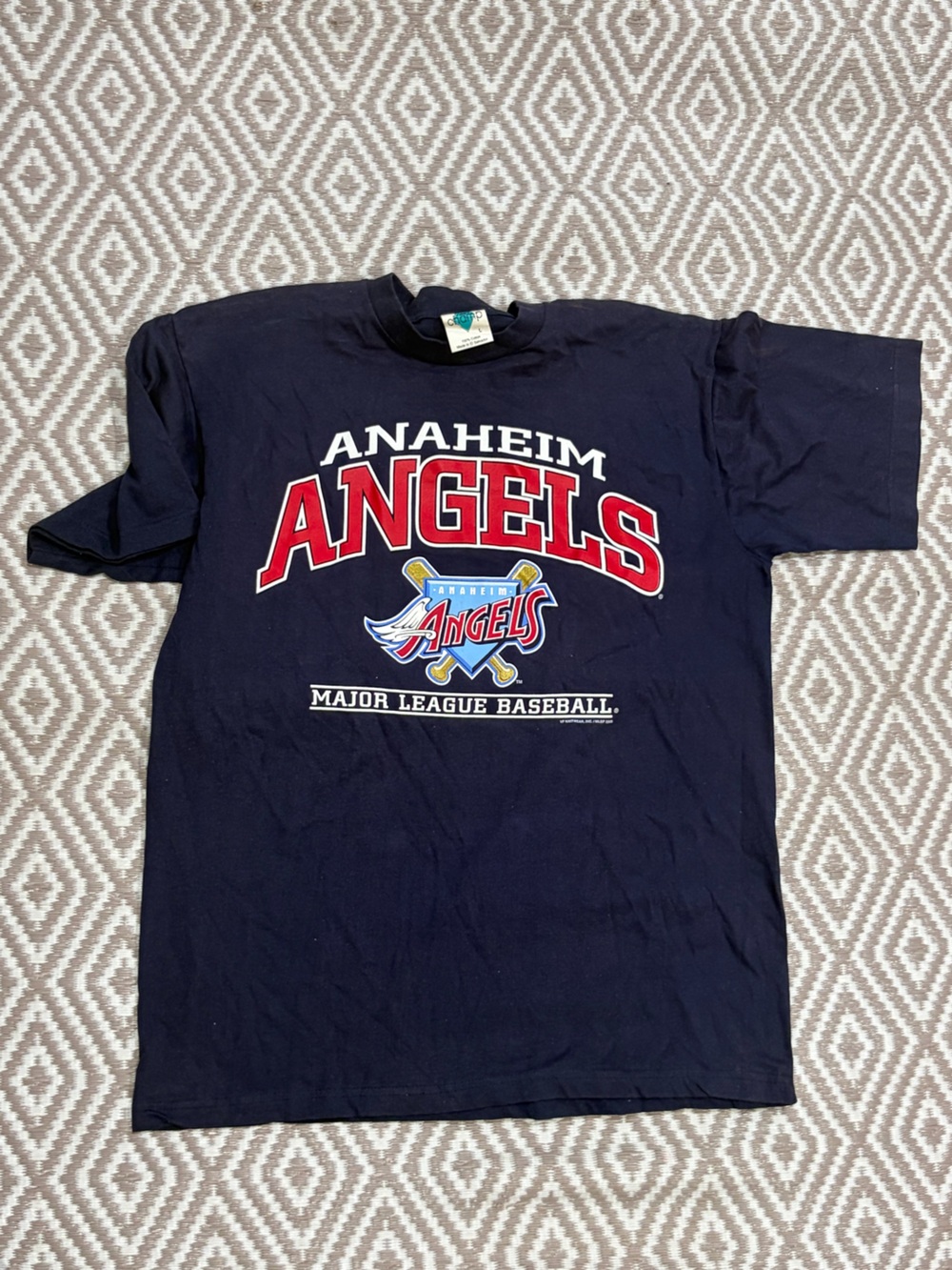 Vintage Anaheim Angels Baseball T shirt 2000 Men’s L New without Tags